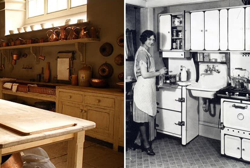 vintage in frame kitchens circa 1950's