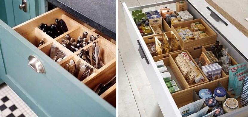 hidden kitchen island storage