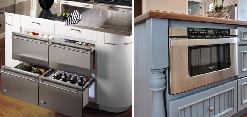 kitchen island appliances