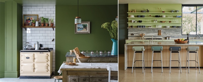 farrow and ball kitchen colours