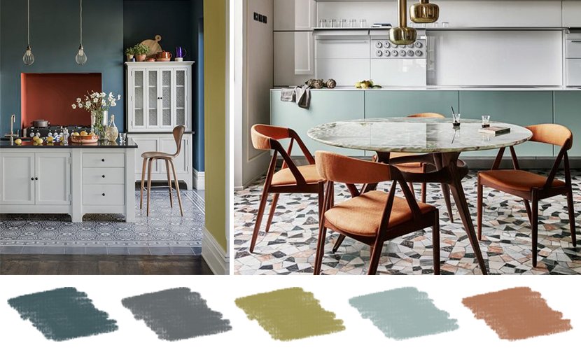 kitchen colour palettes