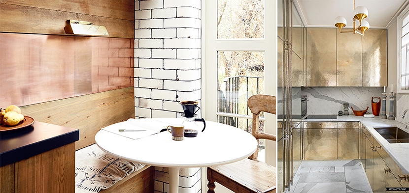 copper cladding kitchen