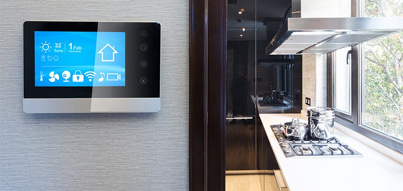 smart kitchen control panel