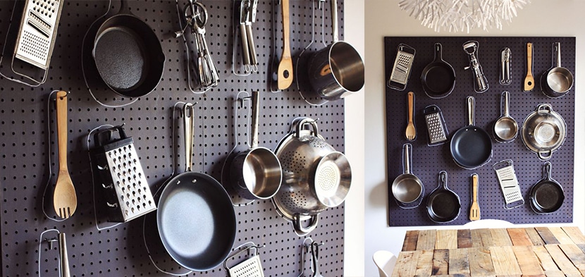 pegboard storage