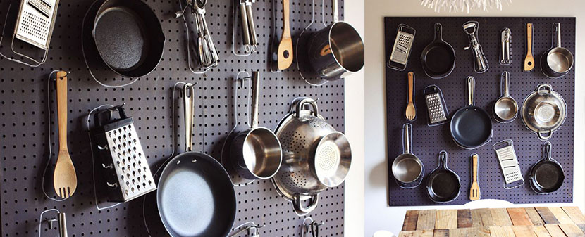 pegboard storage