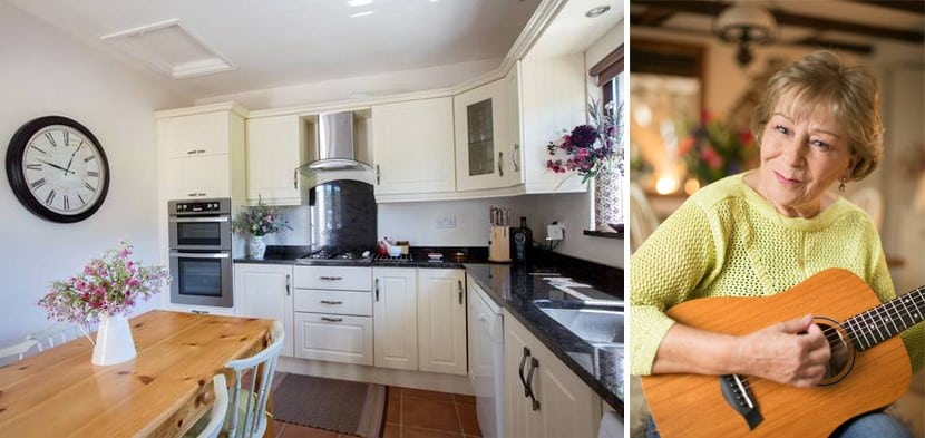 large Irish family eat-in kitchen